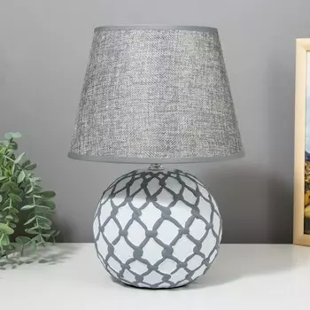 Лампа настольная с абажуром Е14 40 Вт 220 В «Шар в сети» 252533 см RISALUX