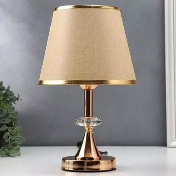 Лампа настольная «Севилья» 140 Вт Е27 золото 212136 см