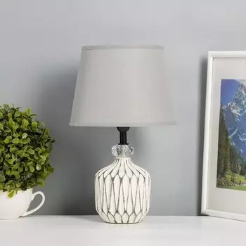 Лампа настольная «Стремление» 140 Вт Е14 белый 202033 см