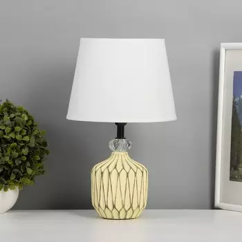 Лампа настольная «Стремление» 140 Вт Е14 желтый 202033 см