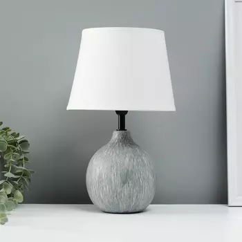 Лампа настольная «Тезис» 140 Вт Е14 серый 202032 см