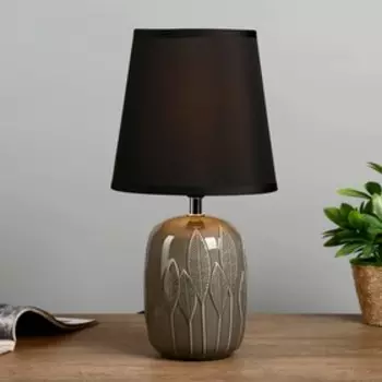 Лампа настольная «Ясень» Е14 140 Вт черный 17.517.534 см RISALUX