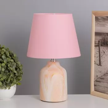 Лампа настольная «Жаклин» 140 Вт Е14 бежевый 202032 см