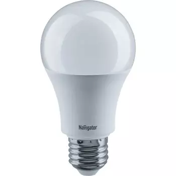 Лампа светодиодная 71 296 NLL-A60-12-230-2.7K-E27 (Standard) 12Вт грушевидная 2700К тепл. бел. E27 900лм 176-264В Navigator 71296