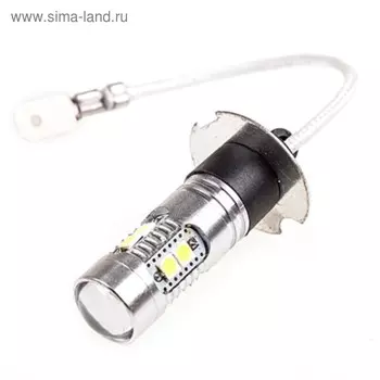Лампа светодиодная H3 12-24V 30Вт, 10 SMD диодов, Skyway,, S08202033