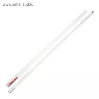 Лампа светодиодная IN HOME, G13, 20 Вт, 1620 Лм, 6500К, 1200 мм, прозрачная, свечение холодное белое