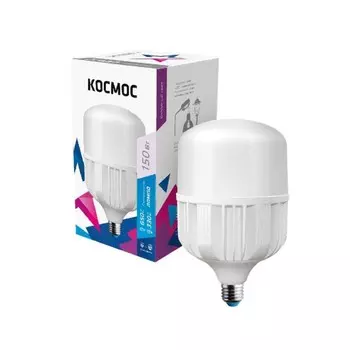 Лампа светодиодная КОСМОС, E27, 150 Вт, 6500 К, свечение холодное белое