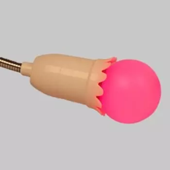 Лампа светодиодная Luazon Lighting "Шар", G45, Е27, 1.5 Вт, для белт-лайта, красная