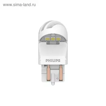 Лампа Светодиодная PHILIPS White X-tremeUltinon LED, 12 В, 6000K, W21/5W, 1.8/0.3 Вт, набор 2 шт, 11066XUWX2