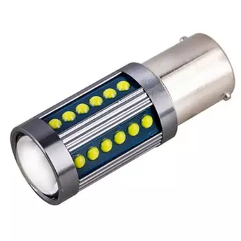 Лампа светодиодная, SKYWAY, S25, (P21W), 12-24V, 36 COB диодов, BA15s, 1-конт, белая