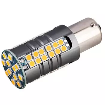 Лампа светодиодная, SKYWAY, S25, (P21W), 12-24V, 60 SMD диодов, BA15s, 1-конт, белая