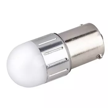 Лампа светодиодная, SKYWAY, S25, (P21W), 12V, 6 SMD диодов, BA15s, 1-конт, белая