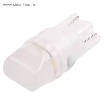 Лампа светодиодная Skyway T10, 2 диода, без цоколя, А1, синяя, S08201293