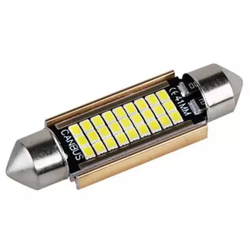 Лампа светодиодная, SKYWAY, T11, (C5W), 12V, 27SMD диодов, 1-конт, 41мм, белая