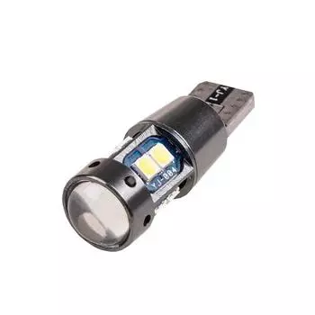 Лампа светодиодная T10 (W5W), 12V, 11 SMD диодов, 1-конт, белая, SKYWAY, S08201433
