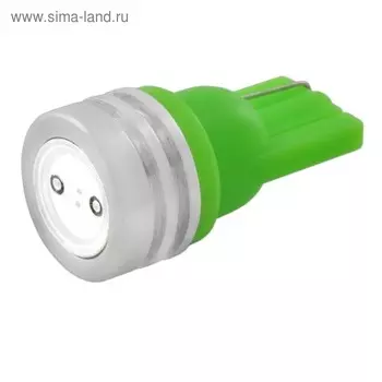 Лампа светодиодная Skyway T10 (W5W), 12 В, 1 SMD диод, EXTRA LIGHT, без цоколя, радиатор