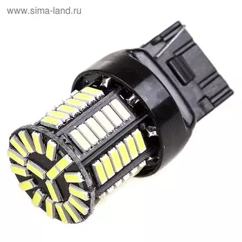 Лампа светодиодная T20 (W21W) 12V 66 SMD диодов, Белая Skyway, S08201399