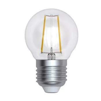 Лампа светодиодная Uniel, E27, 9 Вт, 4000К, свечение белое