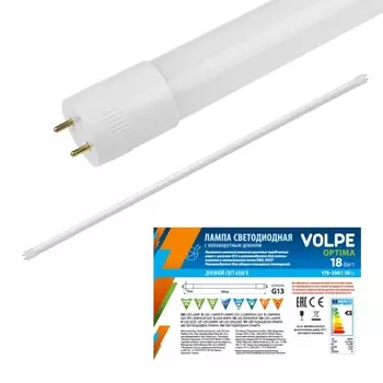 Лампа светодиодная Uniel, G13, 18 Вт, свечение дневное белое