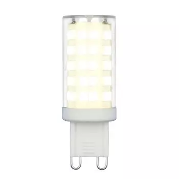 Лампа светодиодная Uniel, G9, 9 Вт, 4000К, свечение белое