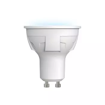 Лампа светодиодная Uniel, GU10, 6 Вт, свечение белое