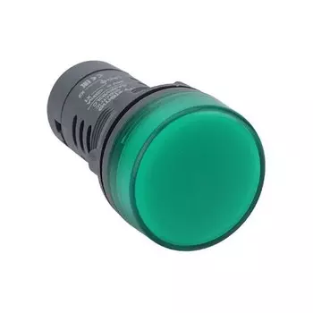 Лампа светосигнальная Systeme Electric, 230 В, зелёный