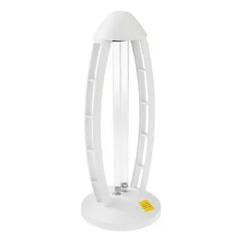 Лампа ультрафиолетового света, 38 Вт, таймер на корп., 220 В, без озона, до 60 м2, белая