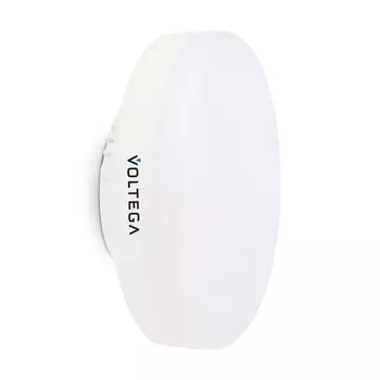 Лампа Voltega 7774, 12Вт, 7,5х7,5х2,9 см, GX53, 900Лм, 2800К, цвет матовый