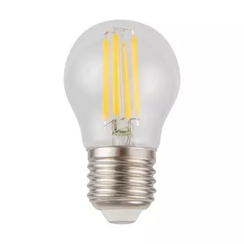 Лампа Voltega 8466, 5Вт, 7,8х7,4 см, E27, 400Лм, 2800К, цвет прозрачный