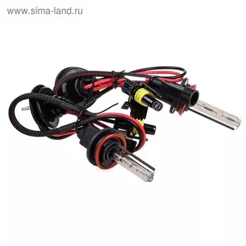 Лампа ксеноновая H11 4300K, Skyway, набор 2 шт , S04501015