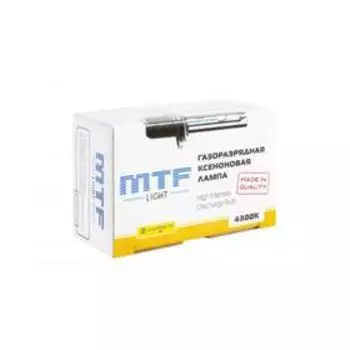 Лампа ксеноновая HB3 (4300К) MTF XBHB3K4