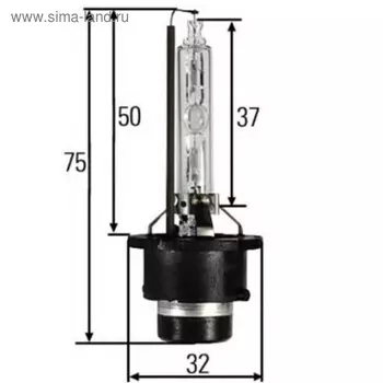 Лампа ксеноновая HELLA D4S, 4300K, 35 Вт, 8GS 007 949-311