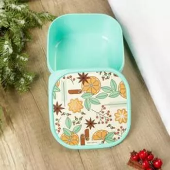 Ланч - бокс новогодний «Апельсин», 700 мл