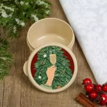 Ланч - бокс новогодний «Бокал», 150 мл