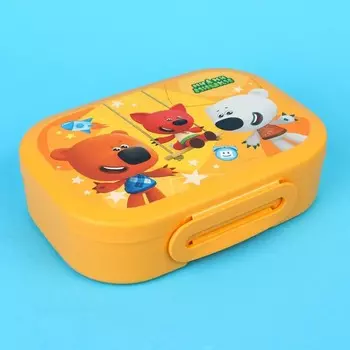 Ланч-бокс детский «Ми-Ми-Мишки», 980 мл., цвет оранжевый