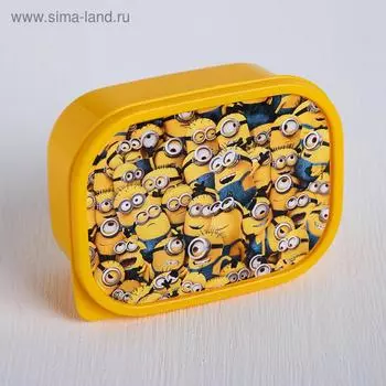 Ланч-бокс детский прямоугольный 500 мл, «Миньон», Гадкий Я