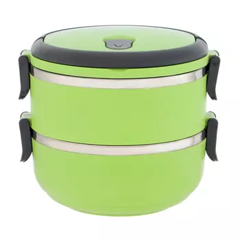 Ланч-бокс "Доляна", 800 мл, 13 х 16 см, салатовый