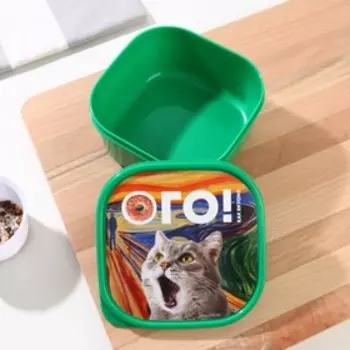 Ланч - бокс квадратный «Как вкусно», 700 мл