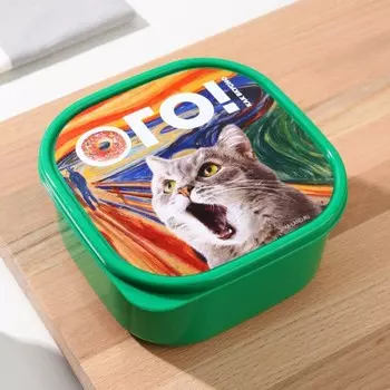 Ланч - бокс квадратный «Как вкусно», 700 мл