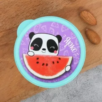 Ланч - бокс круглый «Ярко», 150 мл