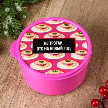 Ланч-бокс «Не трогай, это на новый год», 500 мл