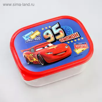 Ланч-бокс детский «Чемпион», 500 мл, Тачки