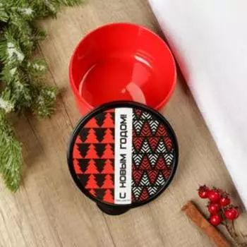 Ланч - бокс новогодний «С новым годом», 500 мл