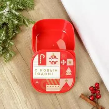 Ланч - бокс новогодний «С новым годом», 700 мл