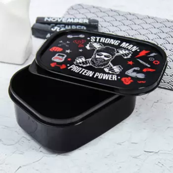 Ланч - бокс прямоугольный Strong man, 500 мл