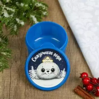 Ланч - бокс новогодний «Тюлень», 150 мл