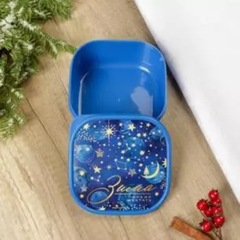 Ланч - бокс новогодний «Зима время мечтать», 700 мл