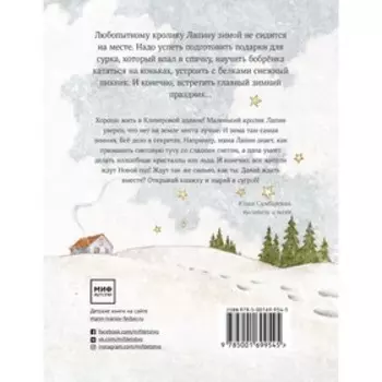 Лапин. Зима белого кролика. Юлия Симбирская, иллюстратор Маша Судовых