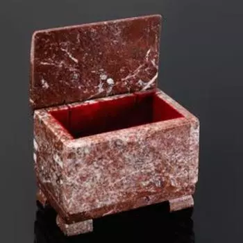 Ларец "Сундучок", 12х80х6,5 см, натуральный камень, креноид