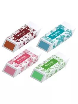 Ластик Berlingo Aroma, прямоугольный, скошенный, 582210 мм, МИКС
